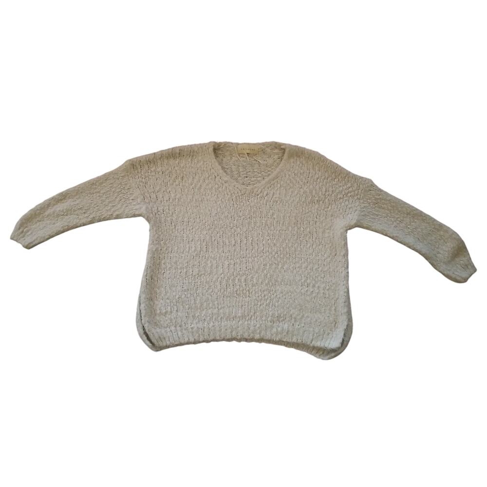 Dreamers Women's White Ivory Pullover Sweater S